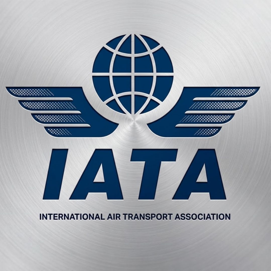 Iata Accredited Travel Agency Logo Displayed For Wander World Travel South Africa Confirming International Airline Industry Registration And Credibility