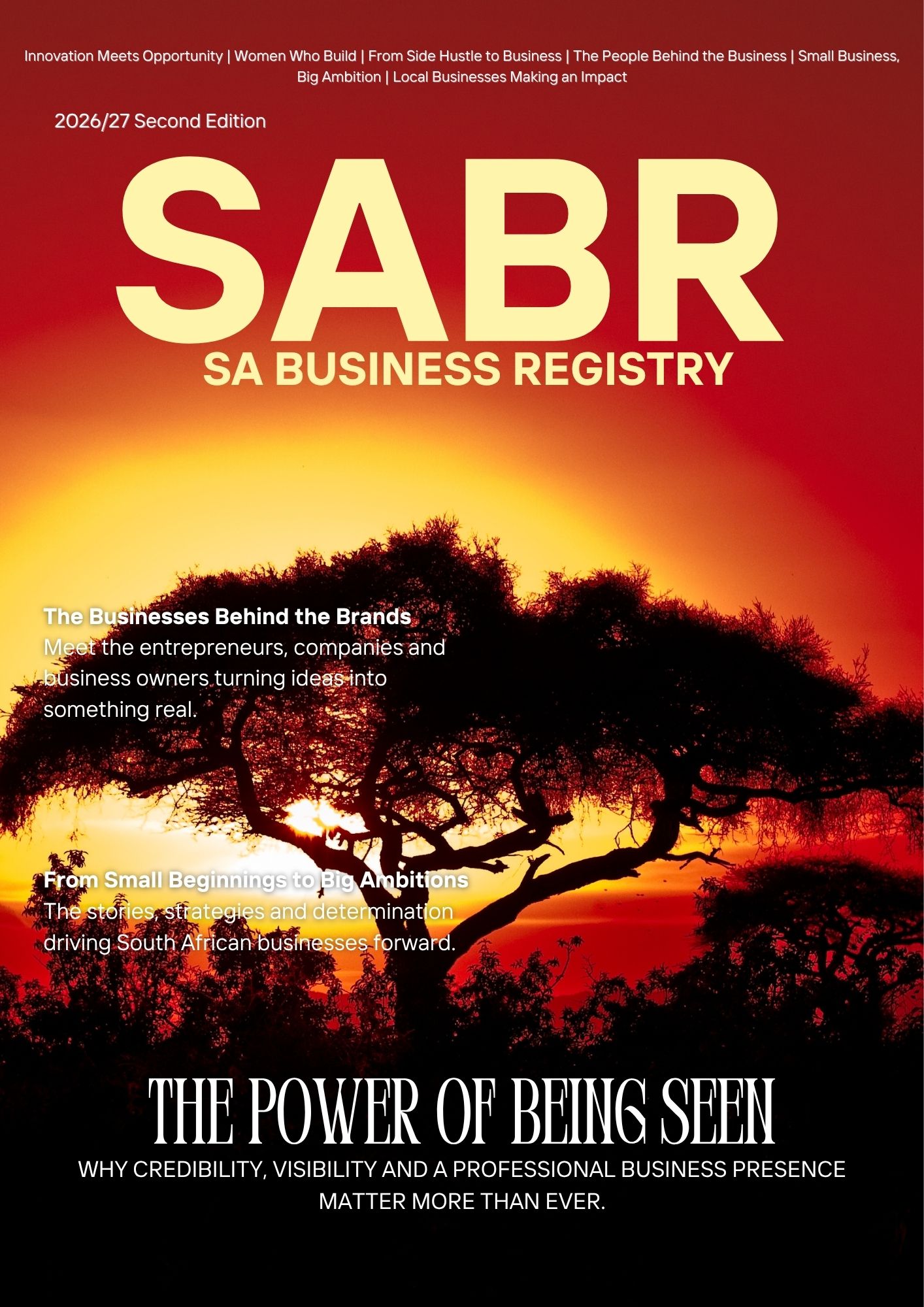 Second Edition Sabr Magazine Cover Photo 1